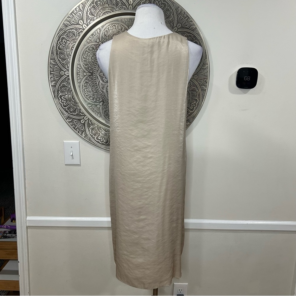 Lola & Sophie Beige Dress Size Medium - Picture 5 of 10